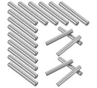 Alipis 20Pcs Cassette Deck Pinch Roller Pulley 2X14Mm Copper Shaft Bearing Wheel for Recorder and Radio Tape Maintenance Audio Parts