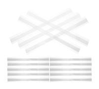 Alipis 20pcs Clear Self-Adhesive Shelf Label Holders with Transparent Plastic Price Tag Channel for Supermarket and Retail Store Shelf Edge Label Display