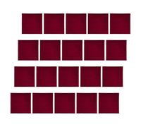 Alipis 20pcs Disposable Red Paper Napkins Soft Strong Two Ply Construction for Weddings Parties and Everyday Use Versatile Cocktail and Dining Napkins for Up