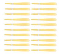 Alipis 20pcs Ear Candle for Efficient Wax Removal with Stopper, Trumpet Shape Design, Wax Cloth and Metal Material, Bright Colour for Safe and Stable Burning, Ear Cleaning Accessory