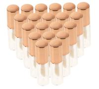 Alipis 20pcs Empty Lip Gloss Tubes Mini Lip Gloss Tubes Refillable Plastic Containers for DIY Lipstick Packaging for Cosmetics Brands