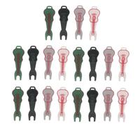 Alipis 20pcs Guitar Pin Puller Tool for Acoustic Ukulele String Bridge Peg Removal Portable Extractor for Musicians Repairs Maintenance