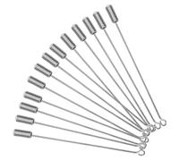 Alipis 20pcs Metal Safety Pin Brooch Stopper Ends, Easy to Use Stick Pins for Clothes and Suits, Elegant Silver Design, Versatile Use for DIY Crafts, Suitable for Men and Women
