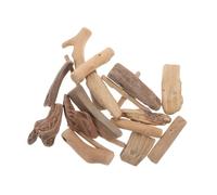 Alipis 20pcs Natural Driftwood Polished Rustic Wood for Aquarium DIY Crafts Vase Decor and Wedding Home Decoration