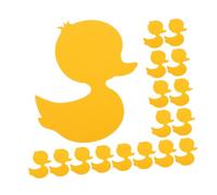 Alipis 20pcs Non-slip Duck Bathtub Stickers Peva Anti-skid Decals for Bathroom Floor Cartoon Yellow Duck Adhesive Bath Safety Decals for Easy Remove Bathtub Slip Stickers