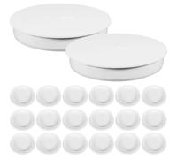 Alipis 20pcs Pipe Stopper Plastic Fitting Saver Plastic End Caps Easy to Install Downspout Fittings Reliable Efficient Drainage Solution Suitable 110mm Outer Diameter Pipes