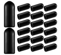 Alipis 20Pcs Plastic Airbrush Bottle Nozzle Caps Replacement Airbrush Jar Accessory Set Convenient Bottle Cap Fitting for Painting and Art Supplies