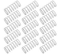 Alipis 20pcs Stainless Steel Toilet Flush Button Springs High Elasticity Compression Coil for Bathroom Cistern Repair Silent Operation Easy DIY Installation Plumbing Replacement