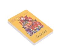 Alipis 20pcs Tai Sui Amulet Cards Chinese Snake Year Lucky Charms with Gold Feng Shui Coins for Protection Success Cultural Heritage Collectible