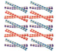 Alipis 24pcs Bird Chewing Foraging Chopper with Finger Trap Design, Colorful Parrot Party Favor Pinata Filler for Cage Play and Birthday Random Color Random Color