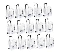 Alipis 24pcs Mini Luggage Candy Boxes with Pull Rod Handle Portable Plastic Suitcase Favor Case for Wedding Party gifts for for for for for for Eyelash and Small Item Storage Convenient Travel