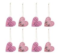 Alipis 24pcs Mother's Day Wooden Sign Mothers Day Craft Mom Wife Mothers Day Hanging Pendants Happy Balloons Decorations Tag Home Flowers Ornaments Mum