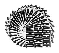 Alipis 24sheets Large Letter Stickers for Crafts Alphabet Number Decals Self Adhesive Vinyl Letter Stickers for Scrapbook Car Signs Mailbox Numbers