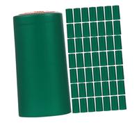 Alipis 250Pcs Green PVC Heat Shrink Capsules for Wine Bottles Leak Resistant Bottle Seal Wrap Sleeves Height Suitable for Home Restaurants Wine Cellars and Party Favors