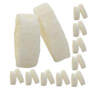 Alipis 25pcs Bath Loofah Sponges for Shower Exfoliating Natural Luffa Pads with Soap Holder Pad Breathable Water-Absorbing Bath Shower Sponge for Women Handmade