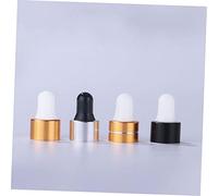 Alipis 25pcs Mini Glass Dropper Bottles with White Rubber Tops Leak-resistant Essential Oil Holders for Travel Aromatherapy Perfume and Liquid Transfer