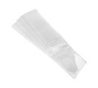 Alipis 25pcs Plastic Tie Bags for Neckties High Transparency Individual Tie Packaging Sleeves with Easy Open Construction for Travel and Closet Storage