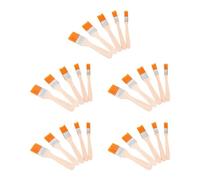 Alipis 25pcs Utility Paint Brush Multifunctional Brush Nylon Hair Flexible Bristles without Burr 5 Size Combinations Assorted Color for Work and Life DIY Painting