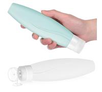 Alipis 2pcs 150ml Travel Bottles Made of Silicone with Secure Lid and Easy Dispensing Feature, Refillable Lotion Bottles for On-the-go Use and Backpack Travel