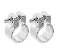 Alipis 2Pcs 22Mm Drum Memory Lock Clamp for Percussion Stand, Cymbal Stand Hardware and Tom Mount Accessories, Secure Drum Rack Parts for Stable Stage Setup