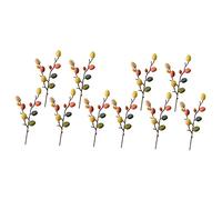 Alipis 2pcs 5 Egg Decoration Easter Egg Tree Branch Pussywillows Easter Picks with Pastel s Flower Pots for Indoor Plants Flower Vase Spring Cake Toppers Spray Mini Foam Flowers