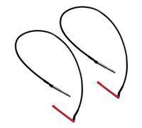 Alipis 2pcs Acoustic Guitar Piezo Pickup Stick with 2.5mm Jack under Saddle Mic Pickup for Folk Ukulele and Classic Guitar High Sensitivity Replacement Sound