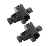 Alipis 2pcs Adjustable Cross Bar Buckles for Microphone Arms, Sturdy Abs and Iron Material, Easy to Carry, for Stage Performance and Live Sound Setup