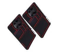 Alipis 2pcs Anti-skid Phone Holder Mat for Car Dashboard Multifunctional Non-slip Pad for Cell Phones and Small Gadgets PVC Material with Self-adhesive Secure Parking Number Random Color