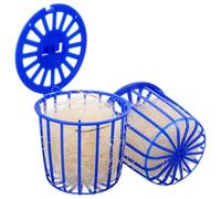 Alipis 2pcs Bird Nest Bird Nests Hatching Tool Easy Installation Breathable Plastic Jute 2.91x2.91x2.75in for Pet Shop and Zoos