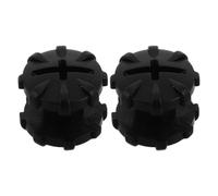 Alipis 2pcs Black Plastic Scuba Backplate Screws with Soft Pad for Diving Backplate, Corrosion Resistant and Universally Compatible, for Recreational and Technical Diving