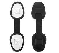 Alipis 2pcs Black Pvc Strap Kayak Handles for Inflatable Boats and Paddleboards, Sturdy Side Mount Paddle Replacement Handles with Grip for Surfboard Carrying and Kayak Lifting