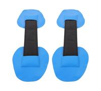 Alipis 2Pcs Blue PVC Kayak Handles for Inflatable Boats and Paddleboards - Replacement Side Mount Grip with Strap for Canoeing and Rafting Accessories
