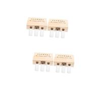 Alipis 2pcs Box Wooden Storage Box for Teeth and Souvenirs Fetal Hair Collection Case Adorable Bottle Holder for Keepsakes