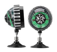 Alipis 2pcs Car Dashboard Compass Ball, Dash Mount Compass with Suction Cup, Abs, Lightweight, Readable Scale, for Car and Boat, Daily Commutes and Long Trips