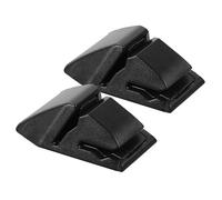 Alipis 2pcs Car Note Pad Holder Abs Self-adhesive Parking Ticket Organizer for Dashboard Compact Space-saving Design Easy to Install Car Accessories for Various Models