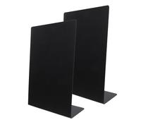 Alipis 2pcs Chalkboard Food Labels for Party Buffet Creative Blackboard Signs with Stand for Price Tags Easy to Clean Message Boards for Weddings Events and Cafes