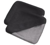 Alipis 2pcs Cleaning Cloth Large Reusable Cloths Electronic Flat Screen Cleaning Microfiber Touch Screen Cleaner for Car Wipe Auto Laptop Scratch Electric Display Black Dust Fiber Cloth