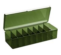 Alipis 2pcs Cord Storage Organizer Box with Compartments and Lid, Green Cable Management Case for Phone Chargers and Electronic Desk Cord Organization