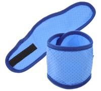 Alipis 2pcs Dog Cooling Scarf for Puppies Blue Non Woven Fabric Ice Collar with Effective Cooling Effect Suitable for Everyday Wear and Go the Beach for Vacation