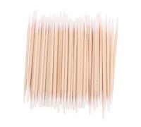 Alipis 2pcs Double Pointed Cotton Swab for Tips Cleaning High Precision Swabs Handle Bag for Makeup Microblading and Delicate Surface Care