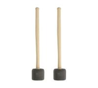 Alipis 2pcs Drumsticks with Wood Handle for Bass Drum, Made of Eva Material, Gentle and Comfortable Feel, for Musical Talent Development and Improving Sense of Rhythm