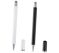 Alipis 2pcs Dual-ended Stylus Pens for Touch Screens Fine Point Capacitive Stylus Pencils for Phones and Tablets High Precision Lightweight Touchscreen Pens for Writing Drawing Browsing