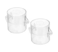 Alipis 2pcs Emergency Stop Button Cover Stop Button Cover Plastic Switch Guard