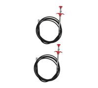 Alipis 2Pcs Flexible Grabber Tool for Drain Cleaning Long Multi-Tooth Claw with Bendable Tube for Toilet Kitchen Bathroom Unblocking Reaches Narrow Pipes to Remove Hair Debris and Foreign