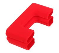Alipis 2pcs Front Bumper Tow Hook Covers Silicone Trailer Coupling Protective Caps Caravan Hitch Cover for Travel Moving Outdoor Adventures
