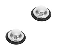 Alipis 2pcs Garbage Disposal Guard Sink Overflow Cover Replacement Lid Noise Reducing Splash Easy Clean