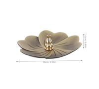 Alipis 2pcs Gourd-shaped Incense Holder Reusable Metal Ash Tray for Yoga Meditation and Home Office Chinese Incense Plate with Elegant Artistic Design for Spiritual Ambiance and