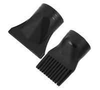 Alipis 2pcs Hair Dryer Nozzle Replacement for Hairdryer, Plastic Narrow Flat Concentrator with Comb, Enhanced Control and Precision Styling, Suitable for Home and Traveling Use
