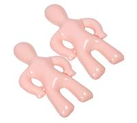 Alipis 2pcs Inflatable Body Mannequin Halloween Ornament Quick Inflate Small Scary Corpse Prop for Haunted House Decoration Sturdy Tear-resistant Spooky Party Supplies