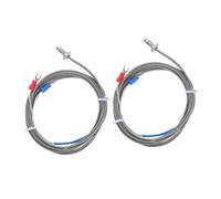 Alipis 2pcs K Type Thermocouple Sensor Probes Meters Connector High Accuracy Industrial Temperature Measurement for Heating Machinery Laboratory Use